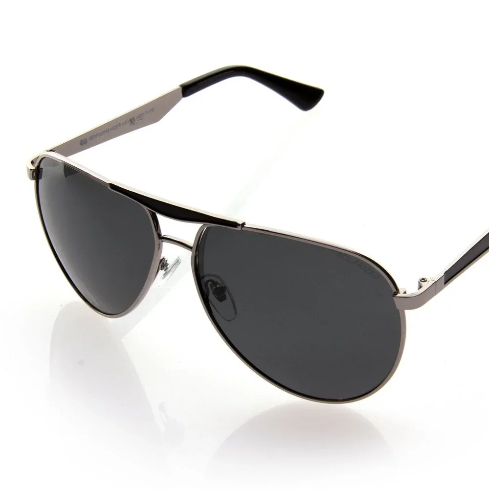 Silver and Black Sunglasses